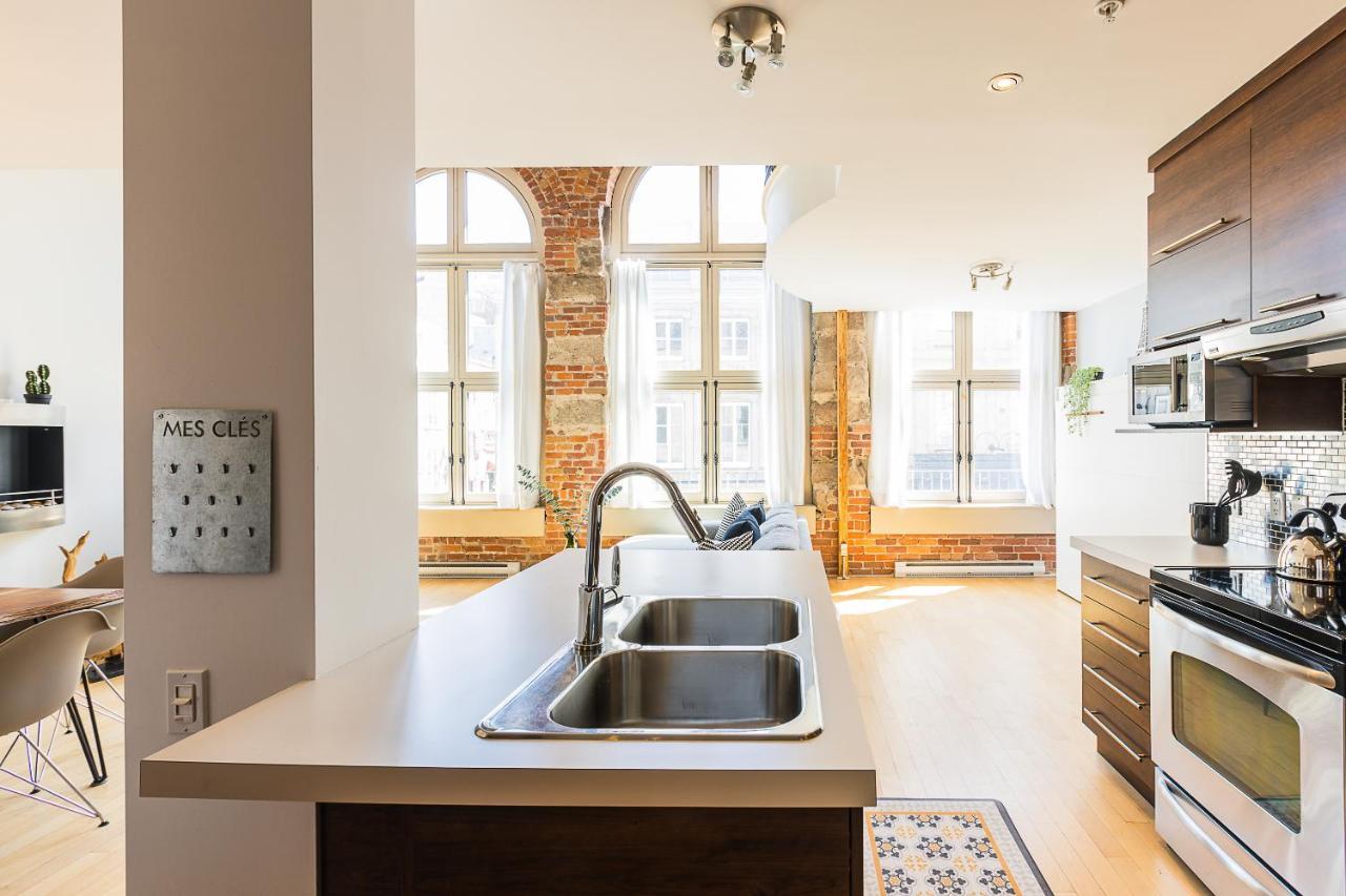 ケベックシティLes Lofts St Jeanアパートメント エクステリア 写真