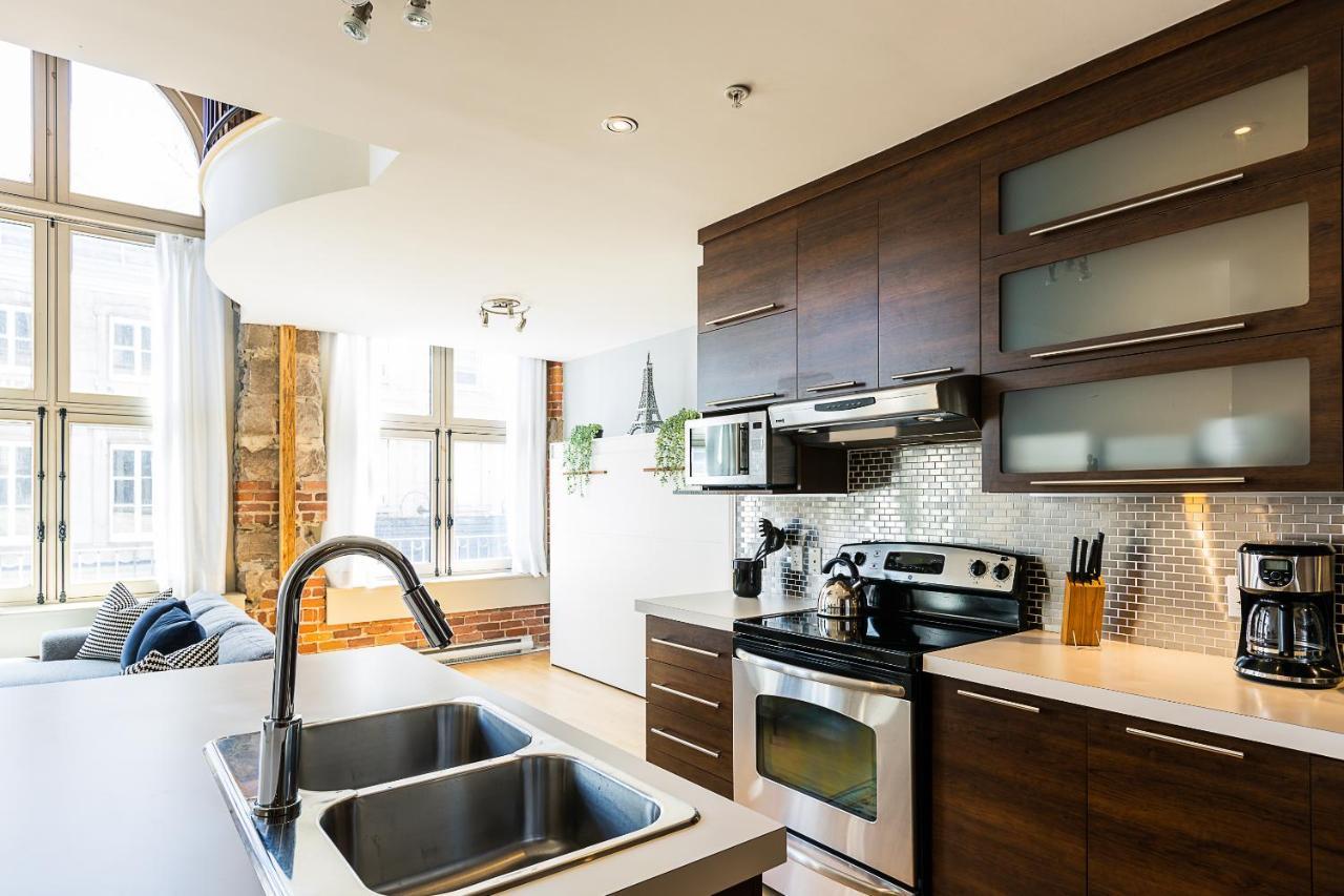 ケベックシティLes Lofts St Jeanアパートメント エクステリア 写真