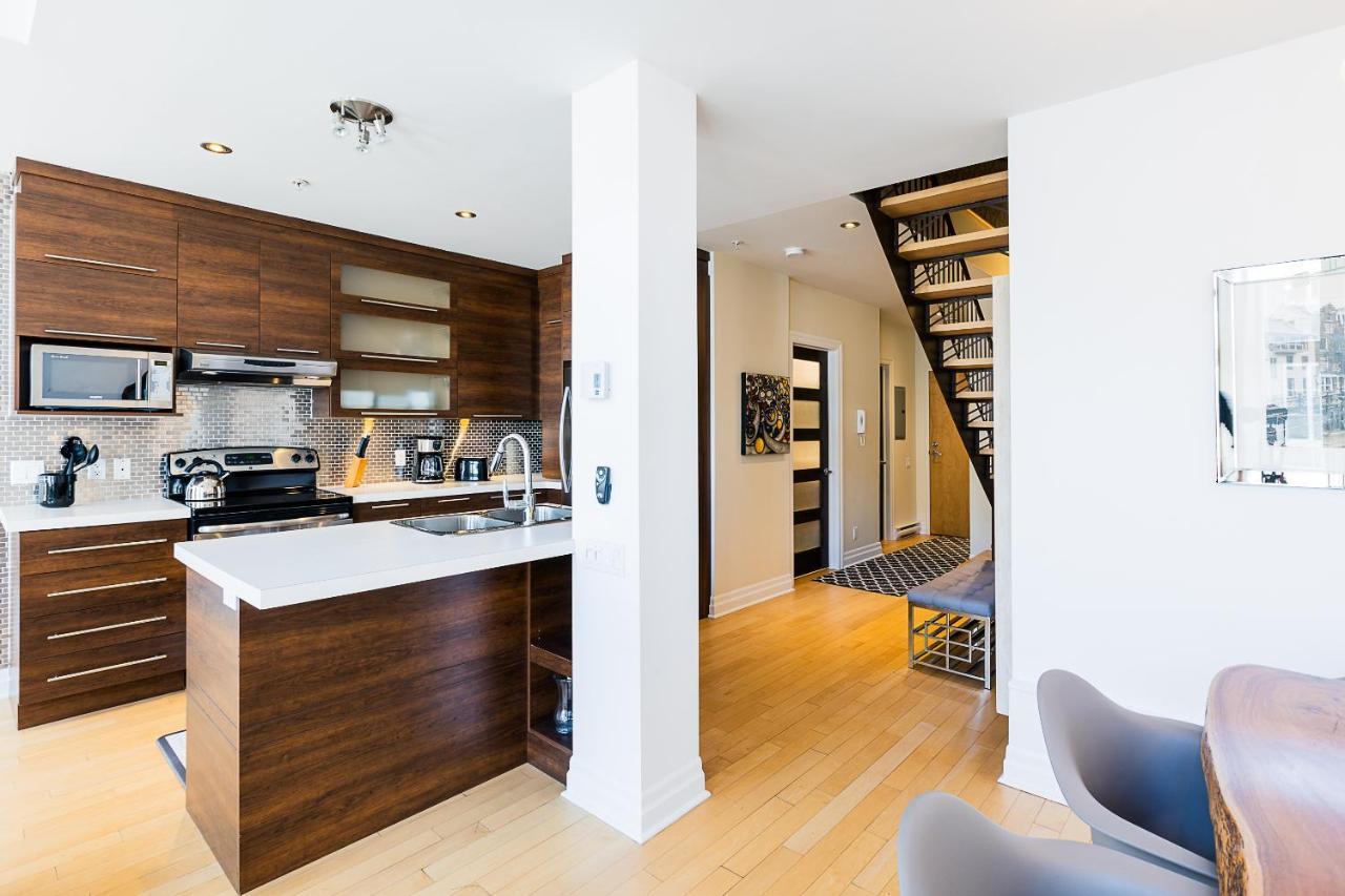 ケベックシティLes Lofts St Jeanアパートメント エクステリア 写真