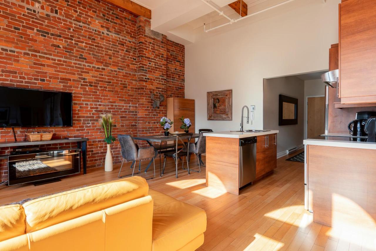 ケベックシティLes Lofts St Jeanアパートメント エクステリア 写真