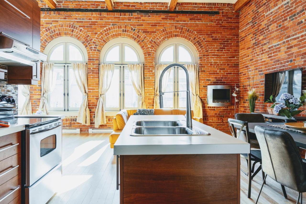 ケベックシティLes Lofts St Jeanアパートメント エクステリア 写真