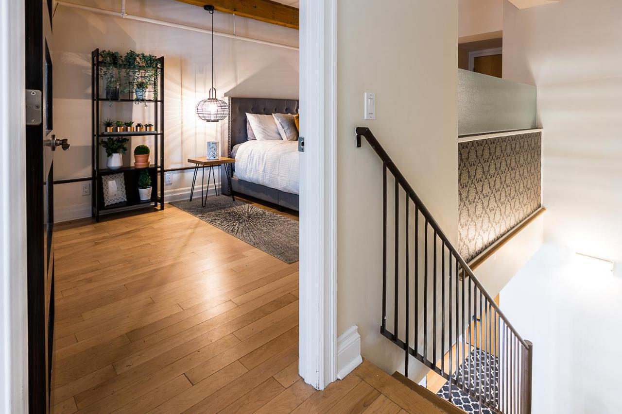 ケベックシティLes Lofts St Jeanアパートメント エクステリア 写真