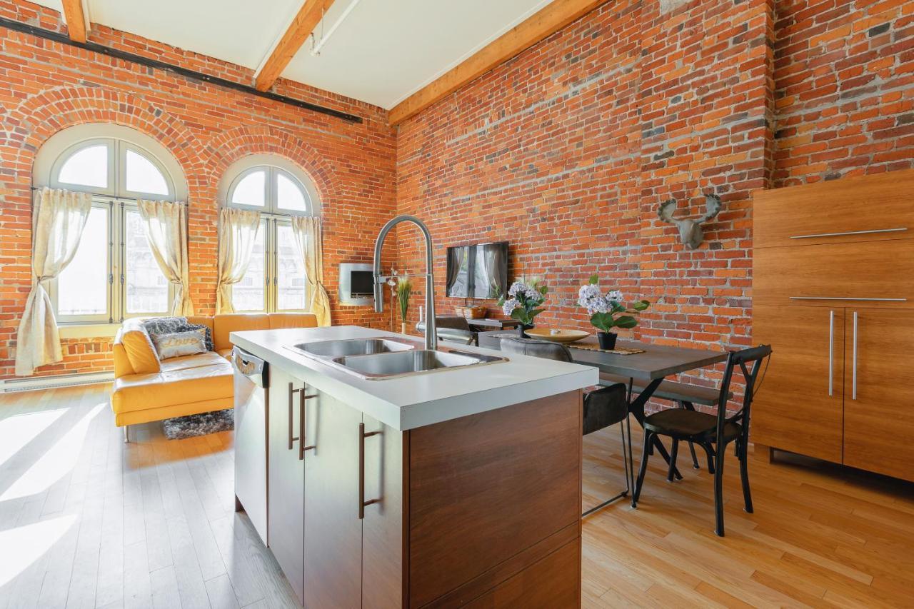 ケベックシティLes Lofts St Jeanアパートメント エクステリア 写真
